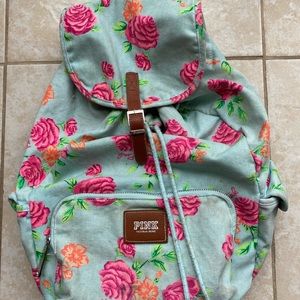 Pink Victoria Secret backpack